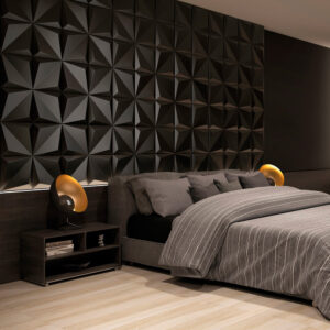 AZULEJO ORIGAMI BLACK